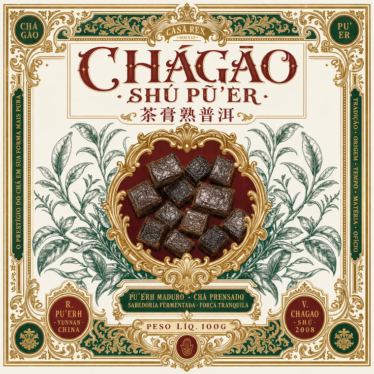 The design — Ripe Pu-erh Paste