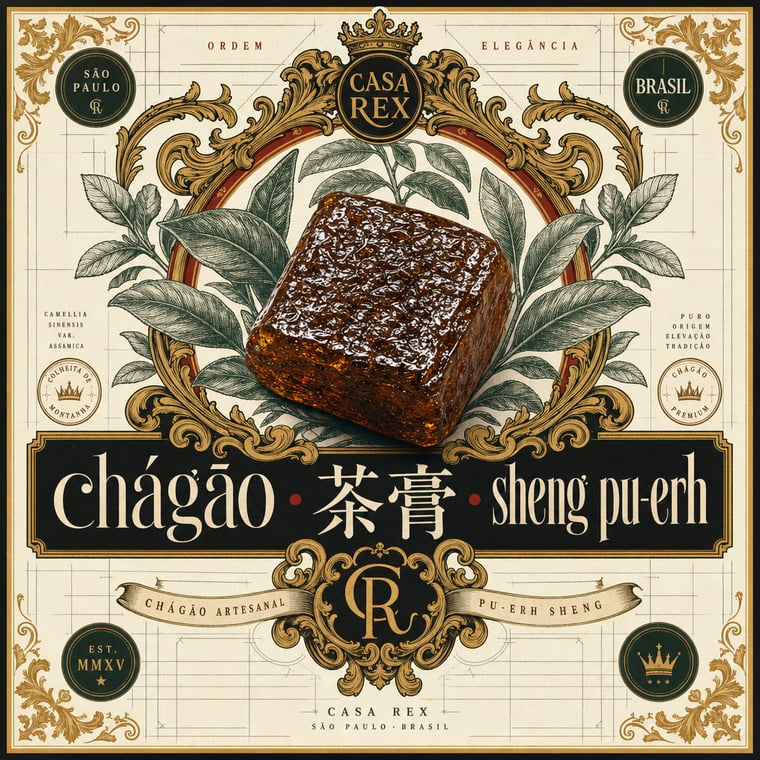 The design — Raw Pu-erh Paste