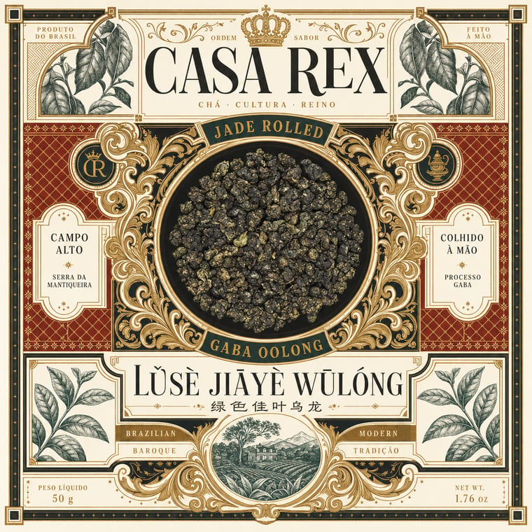The design — Green GABA Oolong