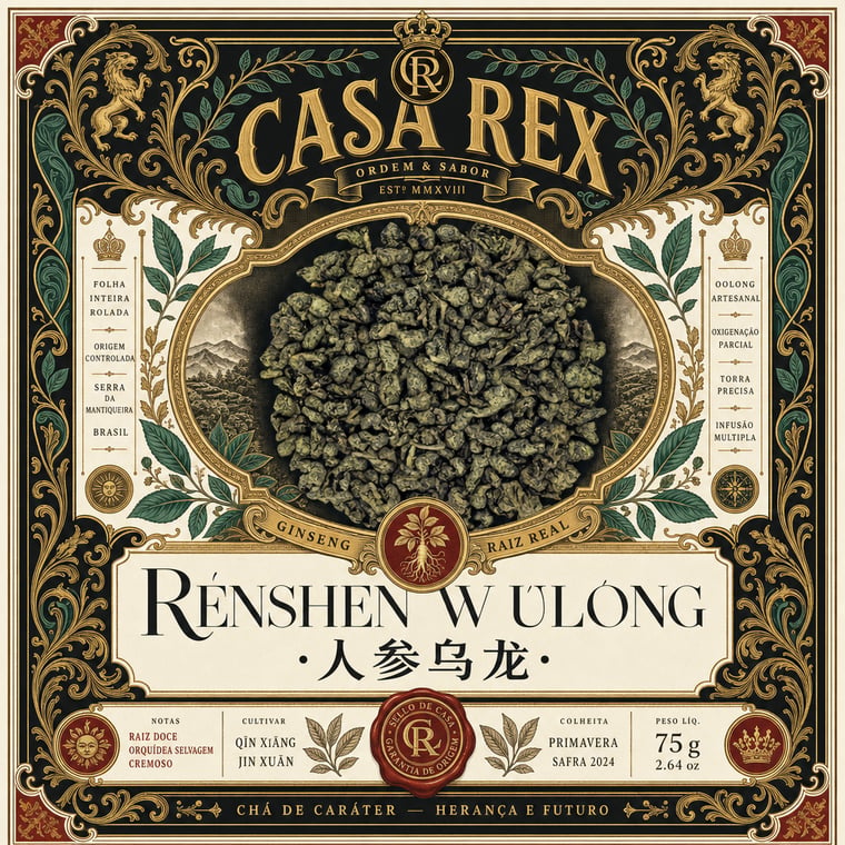 The design — Ginseng Oolong