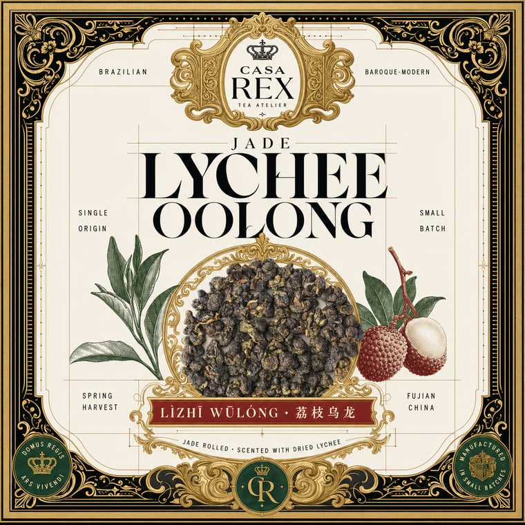 The design — Lychee Oolong