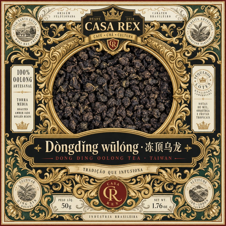 The design — Dòng Dǐng Oolong